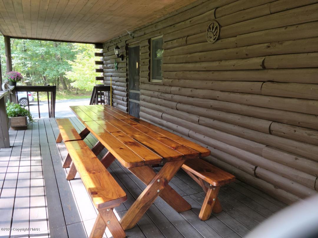 5541 Birch Road Canadensis, PA 18325 - Photo 11 of 50 Rear 9 x 20 Covered Porch