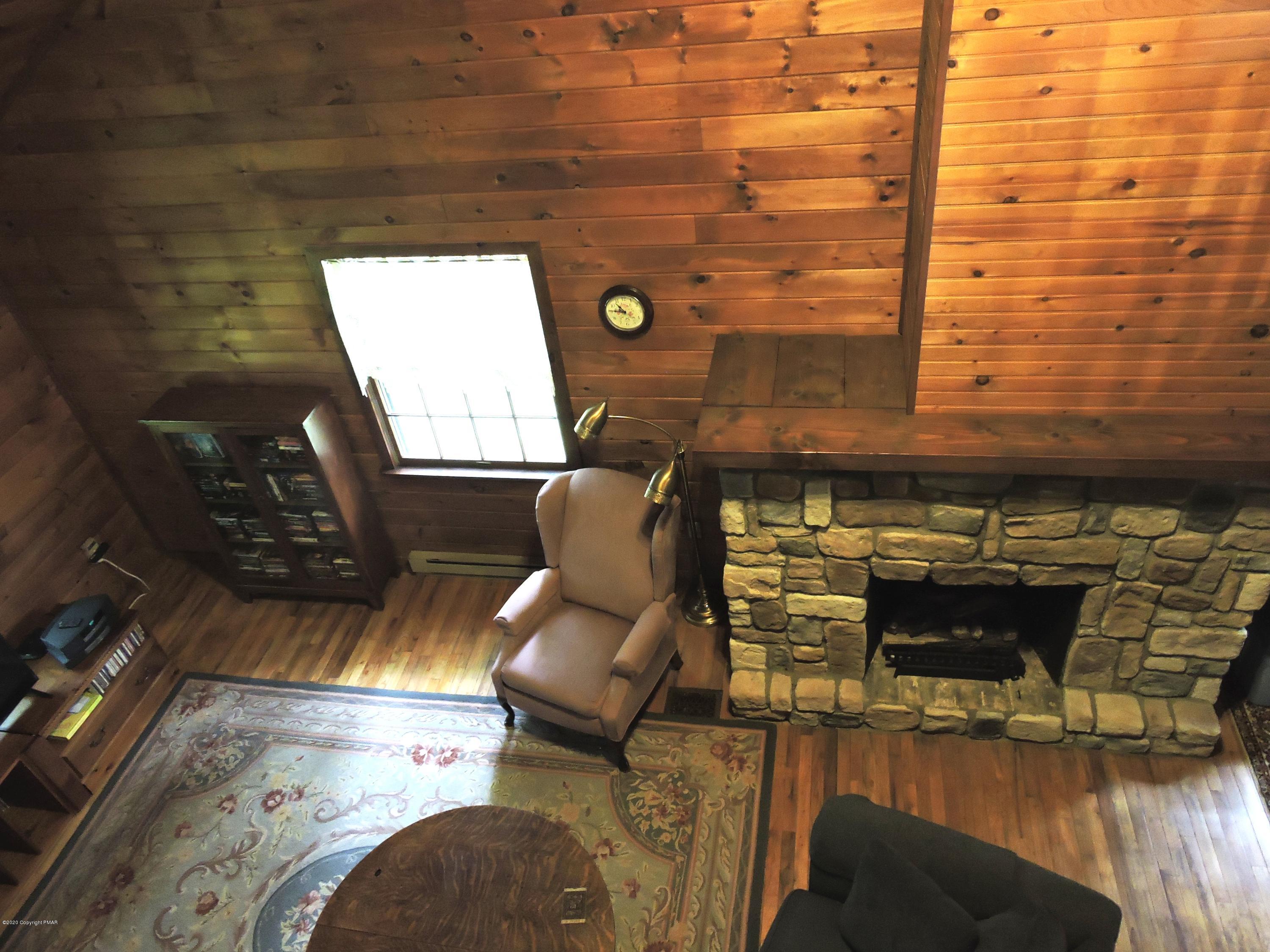 5541 Birch Road Canadensis, PA 18325 - Photo 21 of 50 Living Room View From Loft