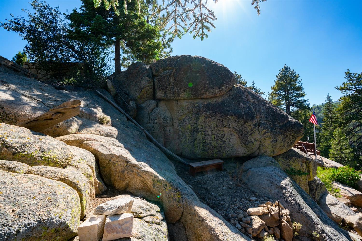 Surrounded by Granite Boulders