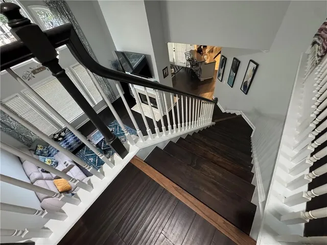 a view of entryway and hall