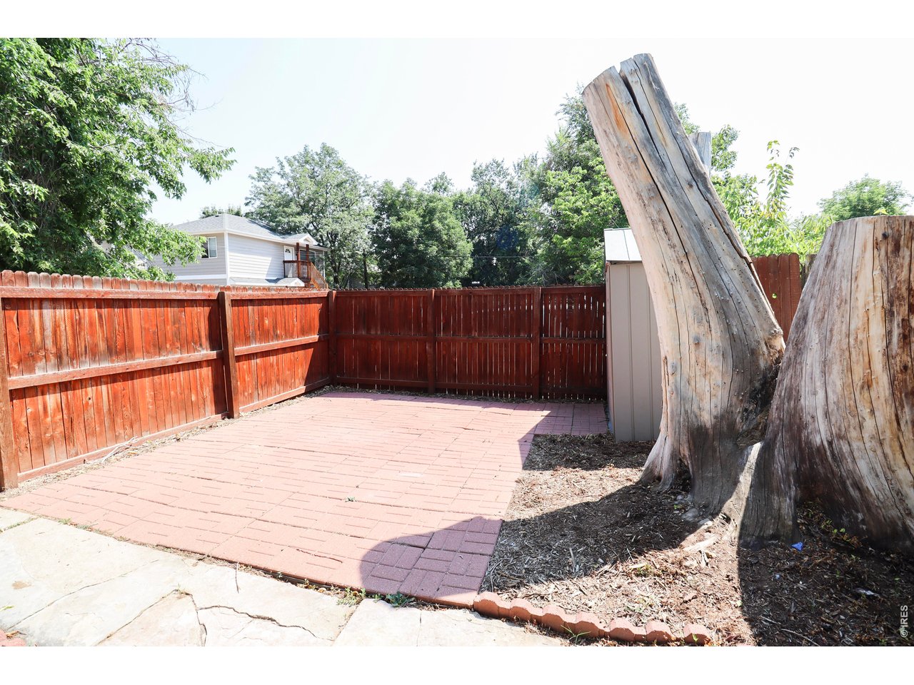 608 South Howes Street Fort Collins, CO 80521 - Photo 26 of 28 a view of a backyard