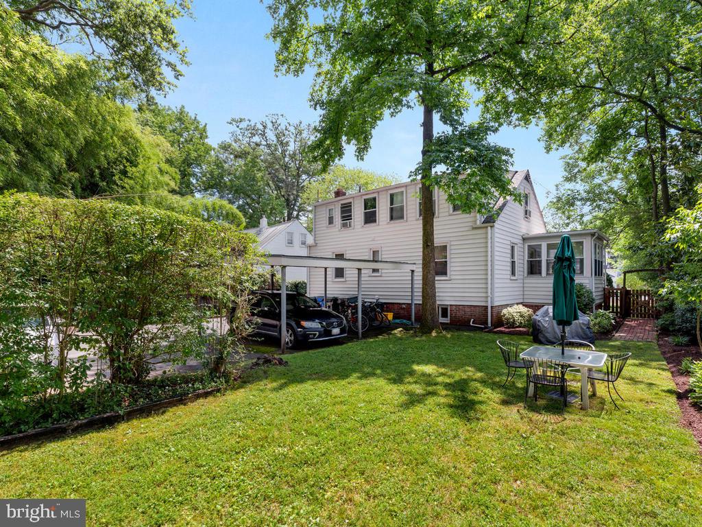 4612 Harvard Road College Park, MD 20740 - Photo 7 of 33 Rear Yard - Perfect for Outdoor Entertaining