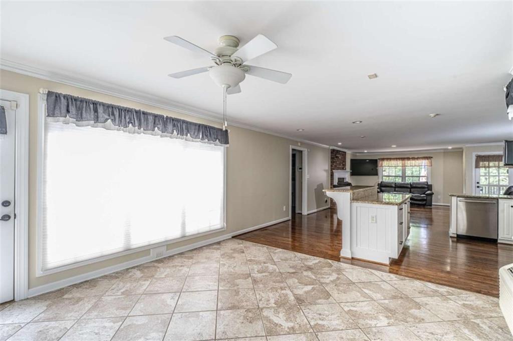 45 Wildflower Road Northeast Rome, GA 30161 - Photo 17 of 36 a view of a kitchen with furniture and a window