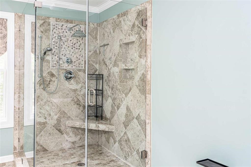 45 Wildflower Road Northeast Rome, GA 30161 - Photo 22 of 36 a bathroom with a shower