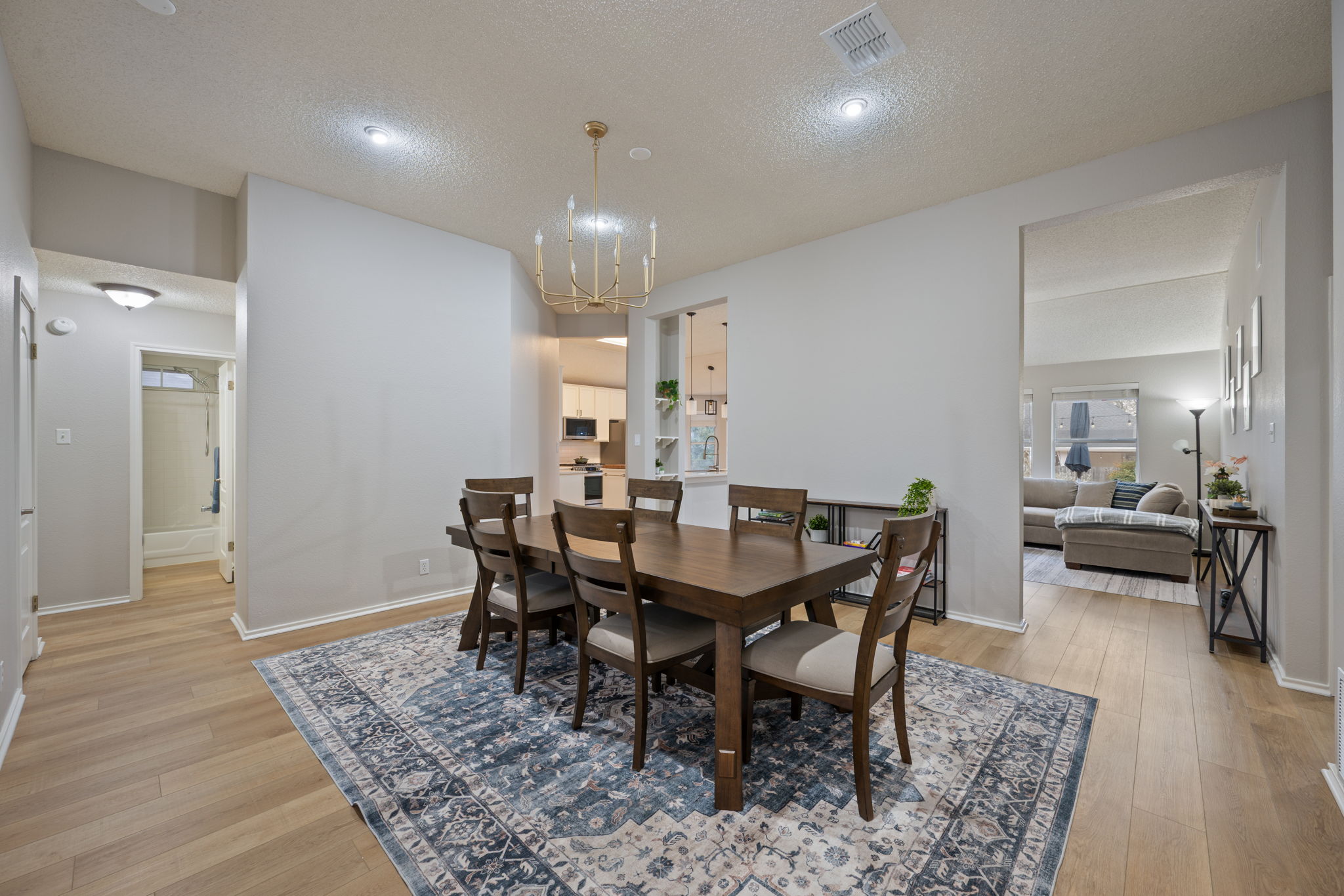 8509 Moose Cove Austin, TX 78749 - Photo 17 of 40 a view of a dining room with furniture