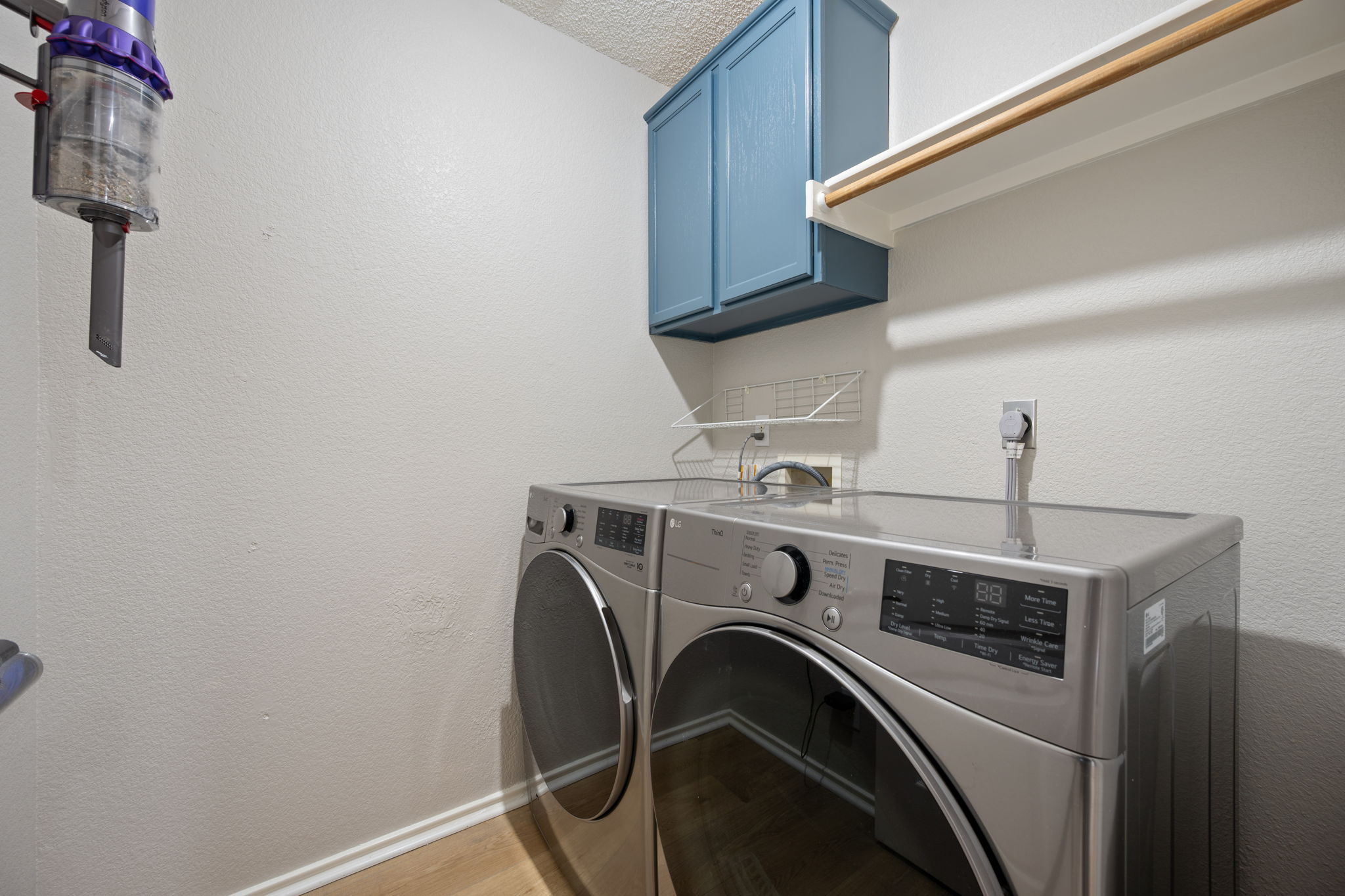 8509 Moose Cove Austin, TX 78749 - Photo 26 of 40 a utility room with dryer and washer