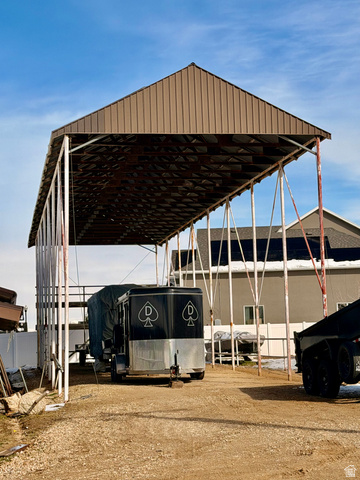 2298 West 800 North Clinton, UT 84015 - Photo 24 of 53 View of parking with a carport
