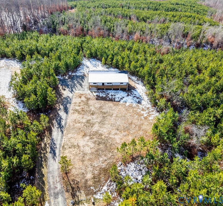 170 Barter Hill Road Cumberland, VA 23040 - Photo 36 of 42 View from above of property