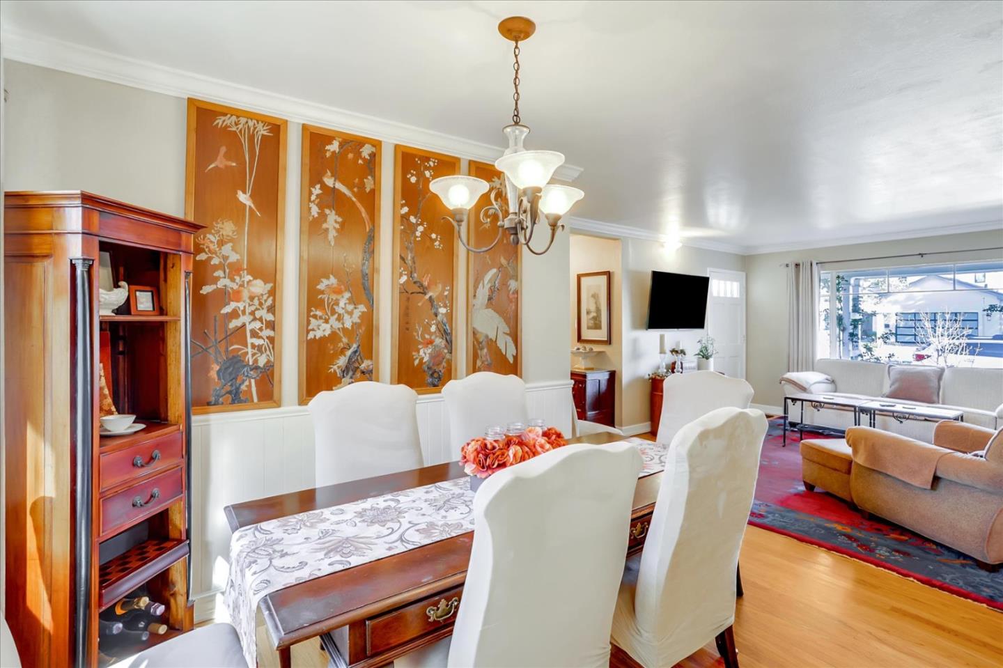 1130 Castro Street Mountain View, CA 94040 - Photo 16 of 37 a living room with furniture fireplace and flat screen tv