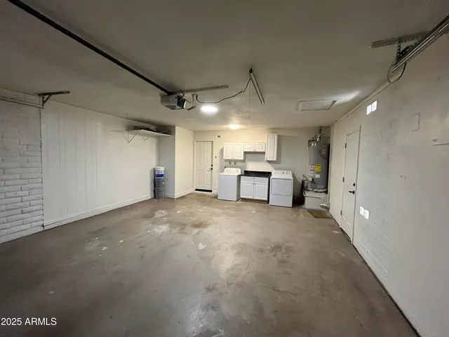 a backyard of a house