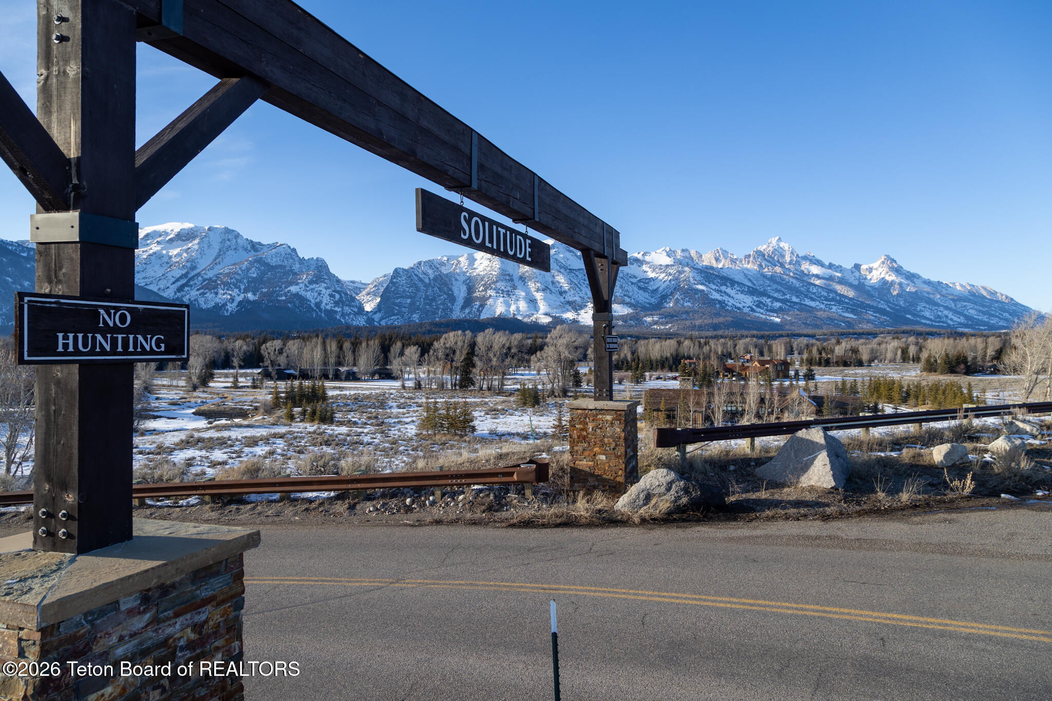 455 East Buck Mountain Road Jackson, WY 83001 - Photo 25 of 26 Solitude Entrance