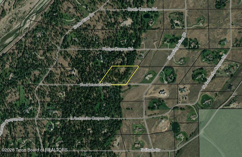 455 East Buck Mountain Road Jackson, WY 83001 - Photo 26 of 26 Aerial