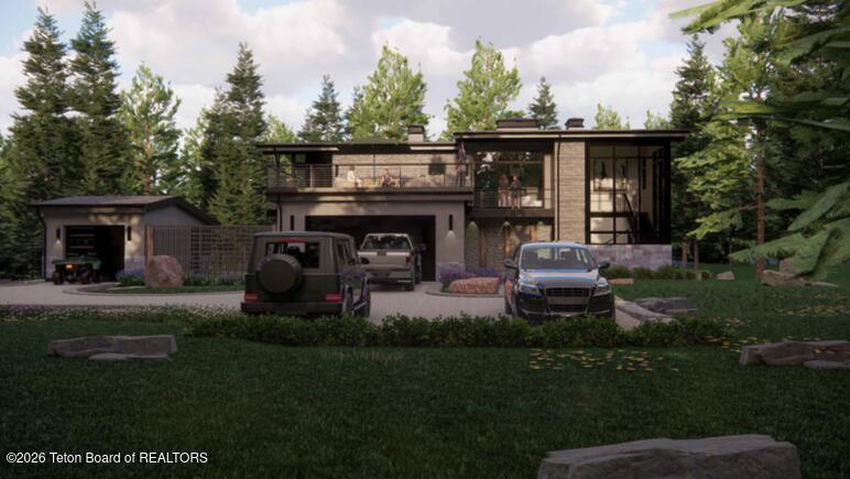455 East Buck Mountain Road Jackson, WY 83001 - Photo 5 of 26 Rendering