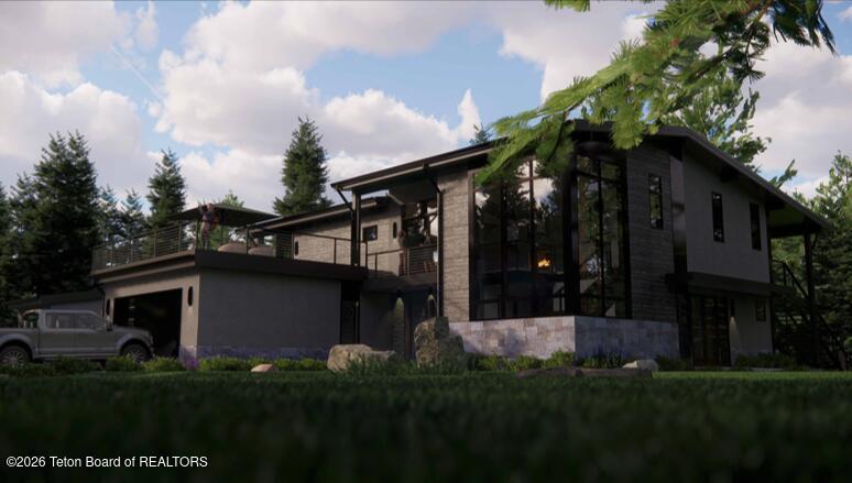 455 East Buck Mountain Road Jackson, WY 83001 - Photo 7 of 26 Rendering