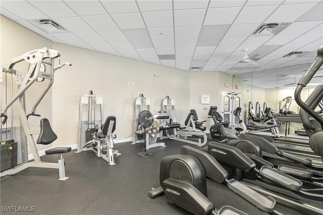 19642 Villa Rosa Loop Estero, FL 33967 - Photo 25 of 27 a view of a room with gym equipment