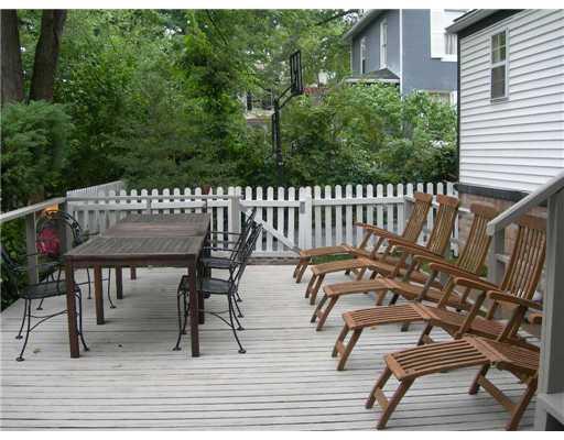 312 Chestnut Road Edgeworth, PA 15143 - Photo 8 of 17 Exterior Front. THE BACK DECK LOOKS OUT OVER THE SPACIOUS YARD