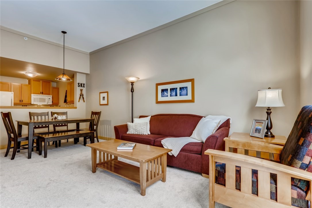 910 Copper Road, Unit 121 Frisco, CO 80443 - Photo 10 of 34 Dining Area/Living Room