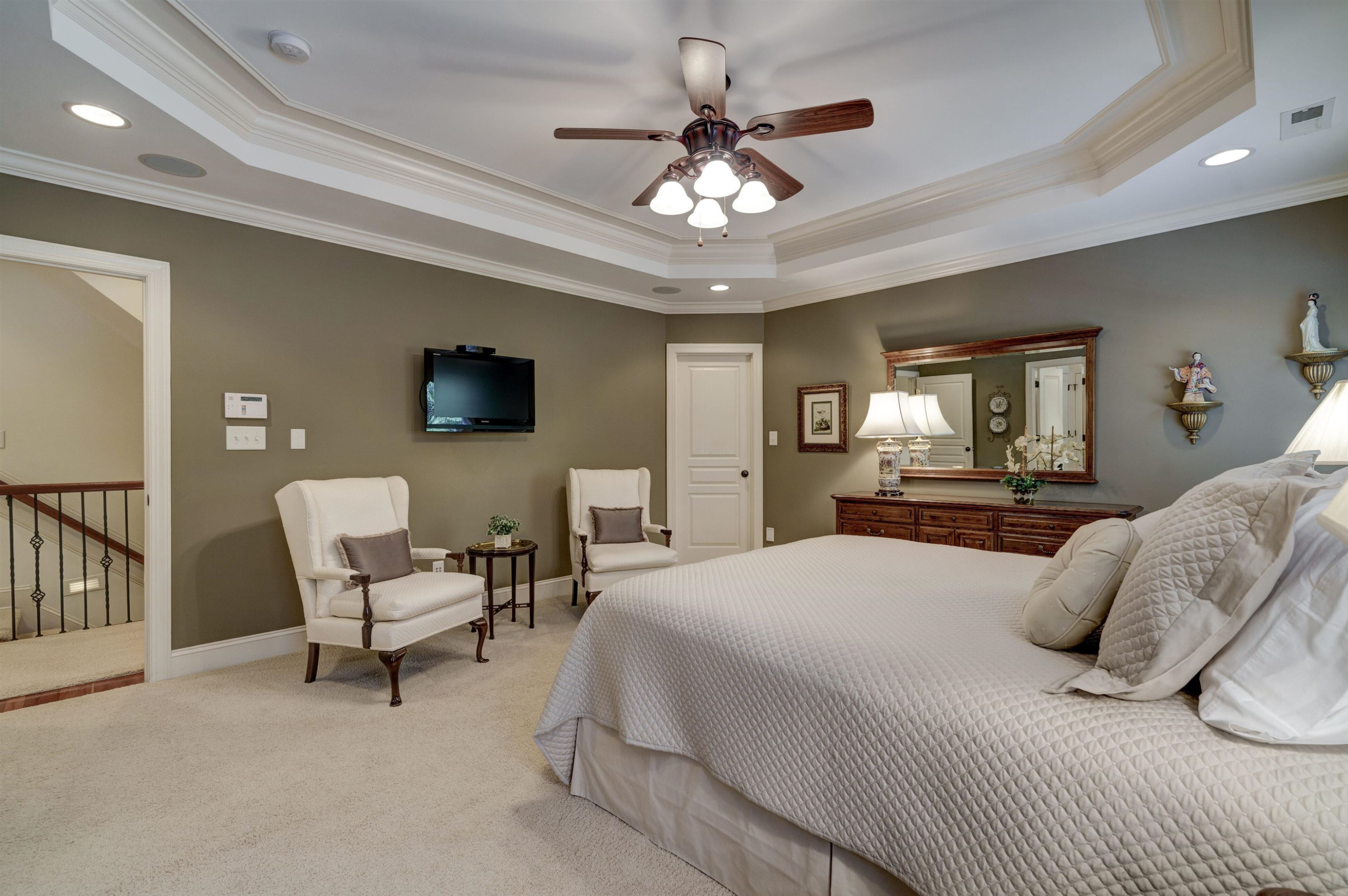 7213 Sparhawk Road Wake Forest, NC 27587 - Photo 39 of 80 Second floor master bedroom