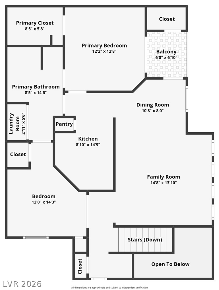10001 Peace Way, Unit 2311 Las Vegas, NV 89147 - Photo 34 of 35 View of property floor plan
