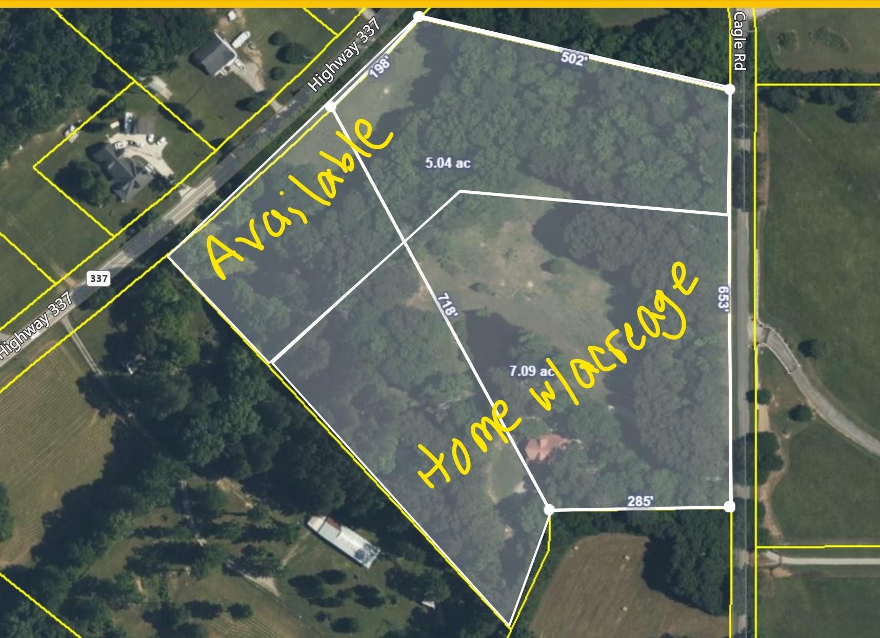 268 Homer Cagle Road LaFayette, GA 30728 - Photo 66 of 66 Homer Cagle and Land Plat