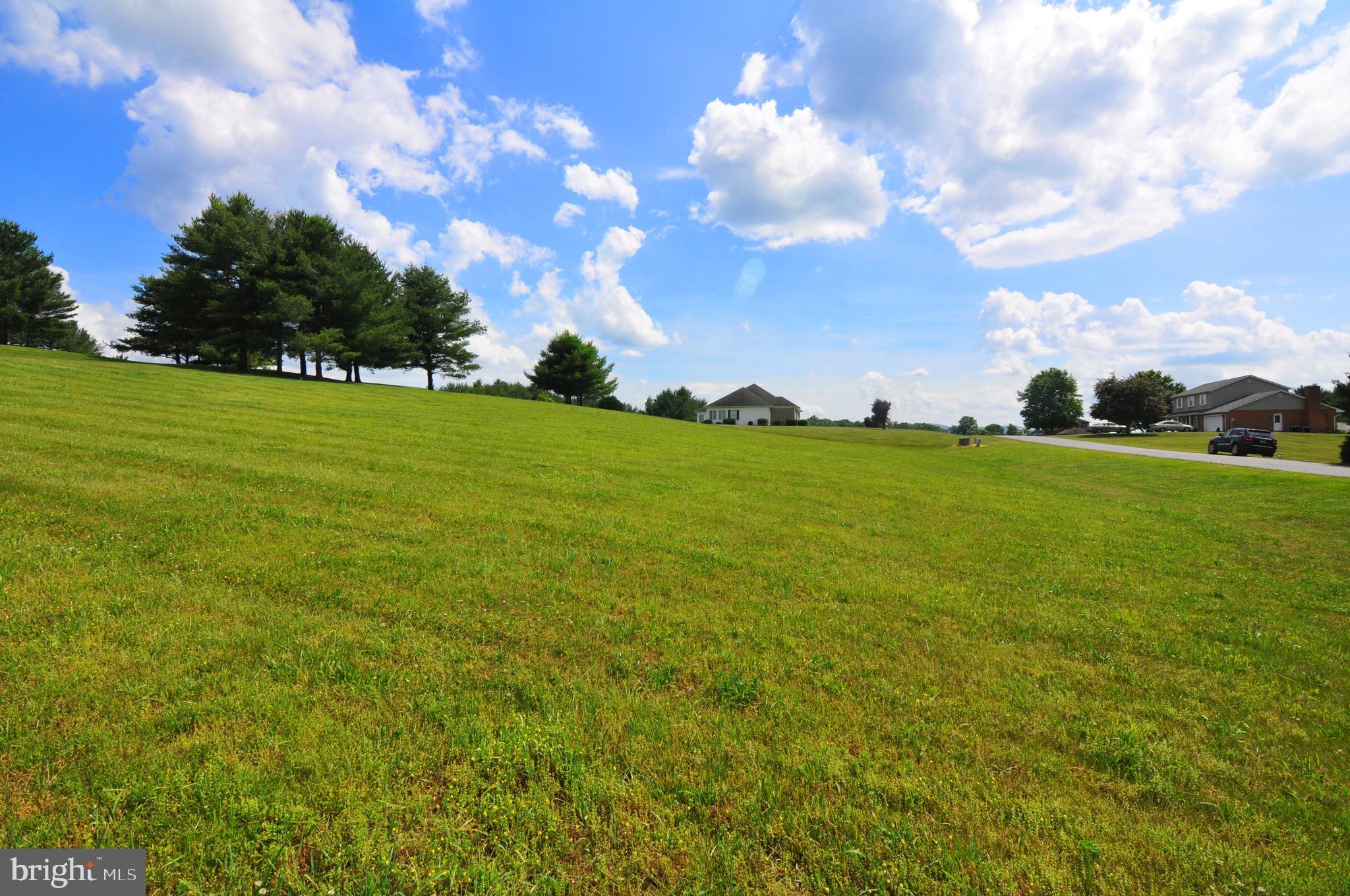 Gently sloping land