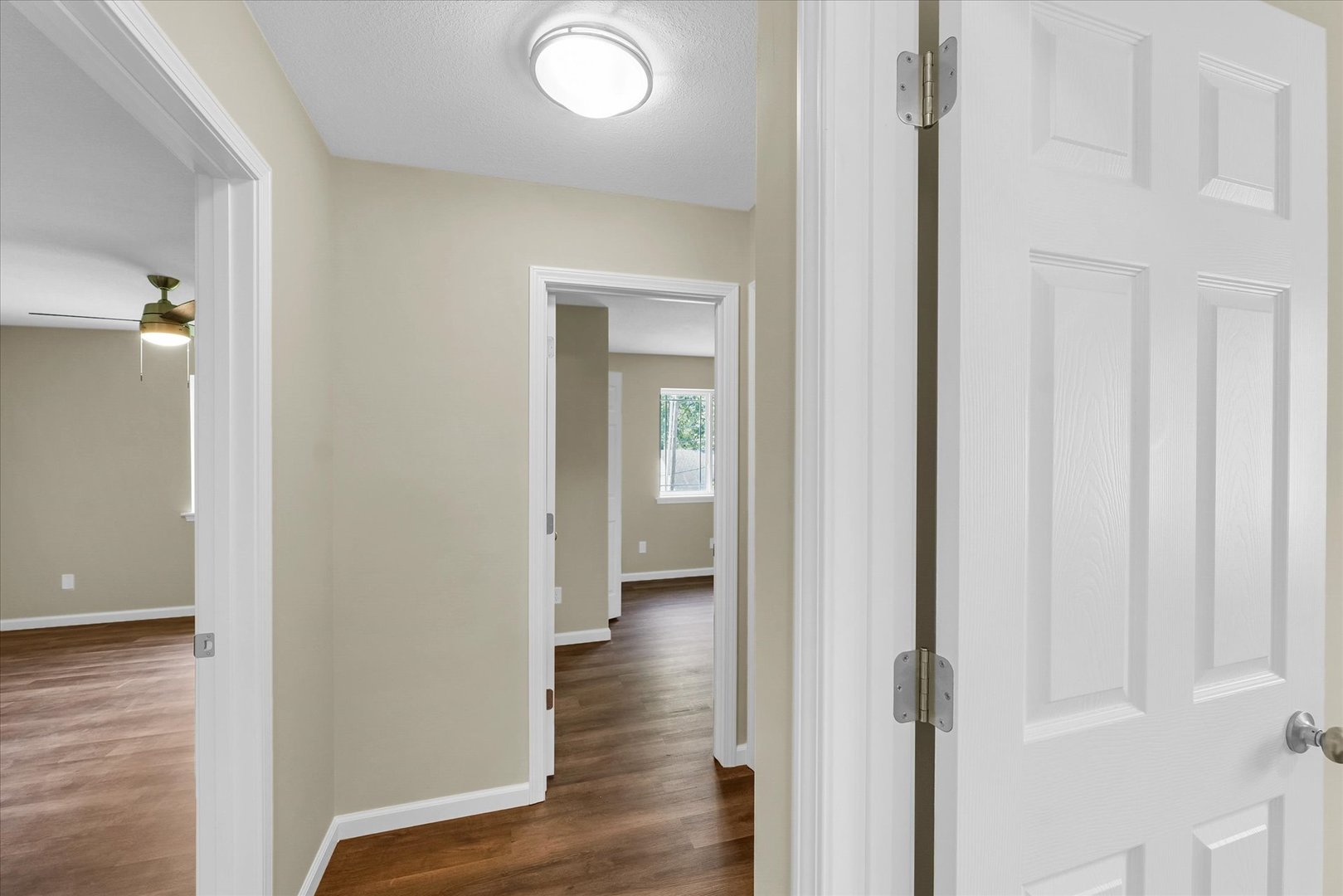 5 Montclair Road, Unit A Urbana, IL 61801 - Photo 18 of 33 a view of a hallway with wooden floor