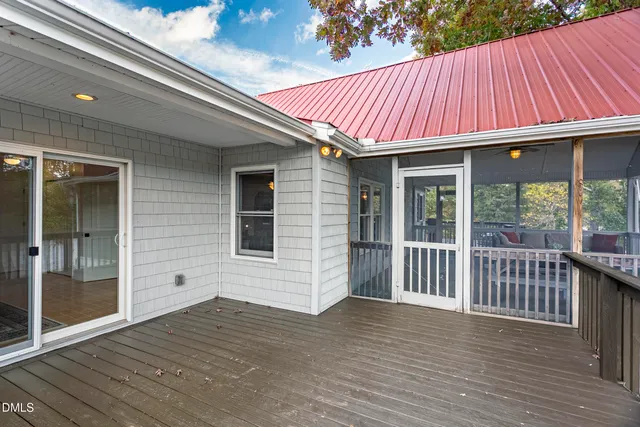 a view of an outdoor space and a yard