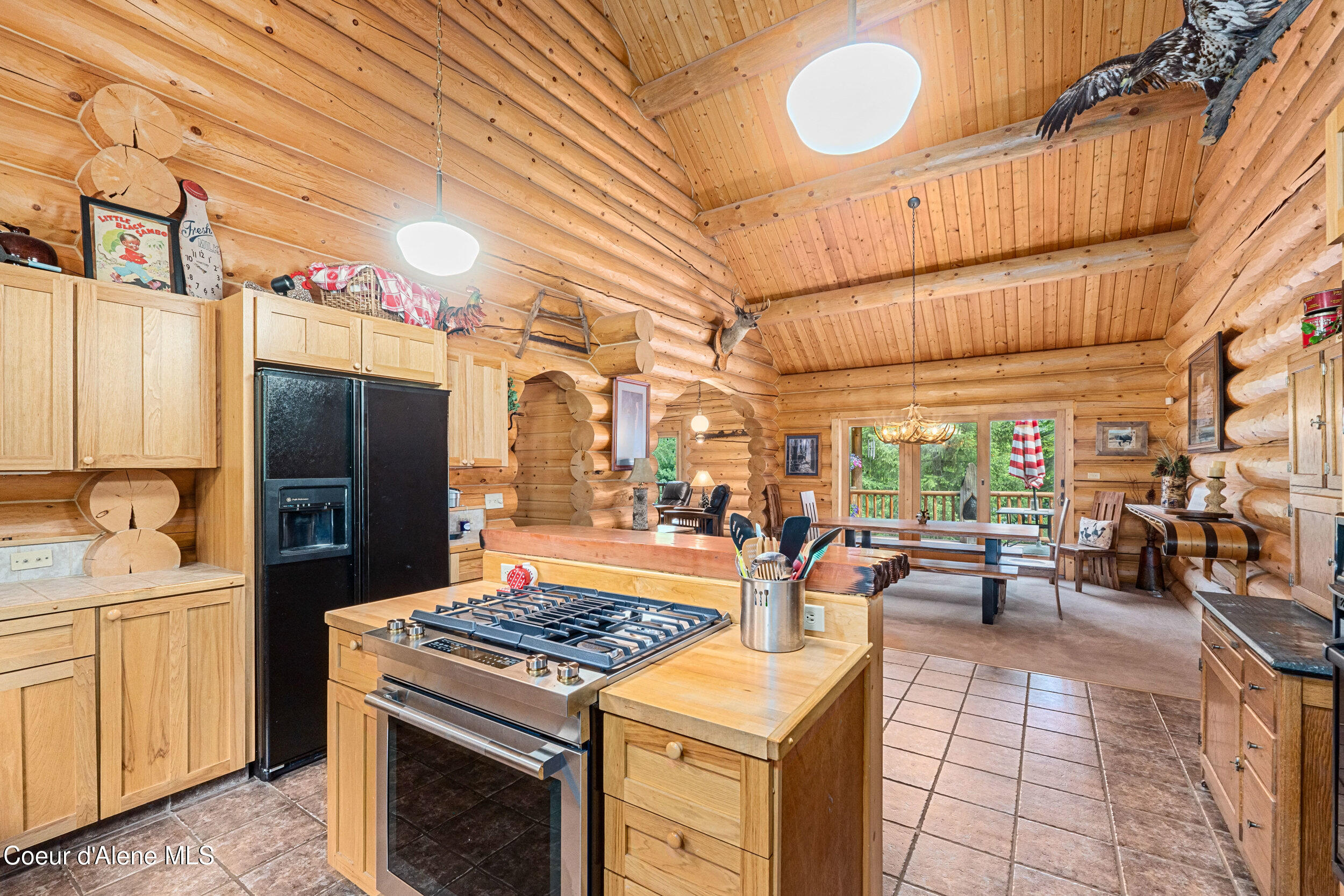 287 Cougar Run Road Priest River, ID 83856 - Photo 18 of 56 Gas Stove
