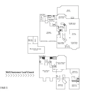 $725,000 | 3612 Summer Leaf Court, Raleigh, NC 27615