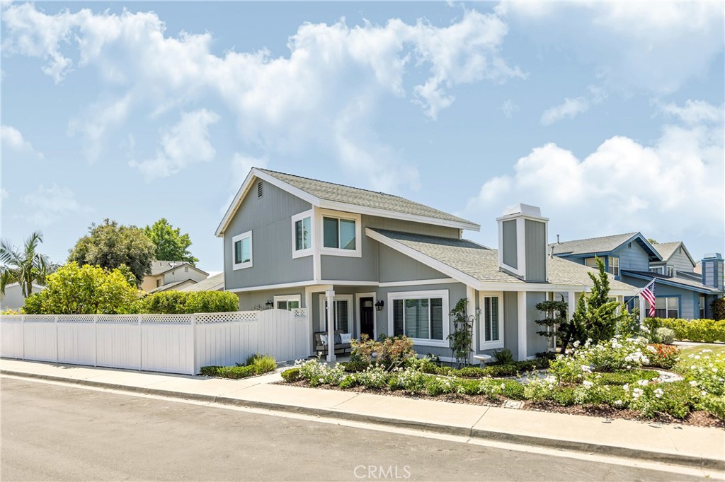 a front view of residential houses with street