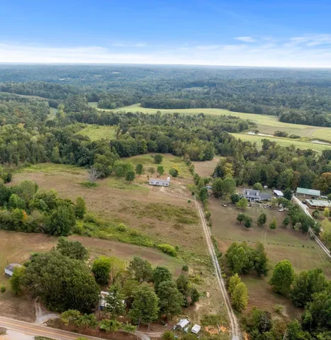 a view of an outdoor space with mountain view