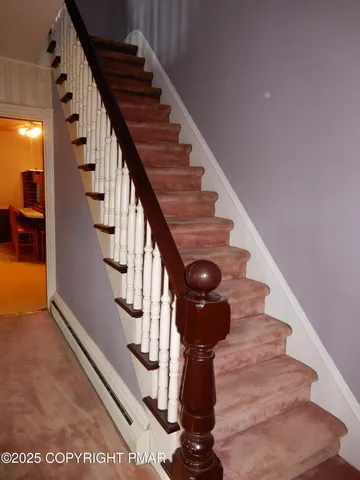 a view of a livingroom with a window
