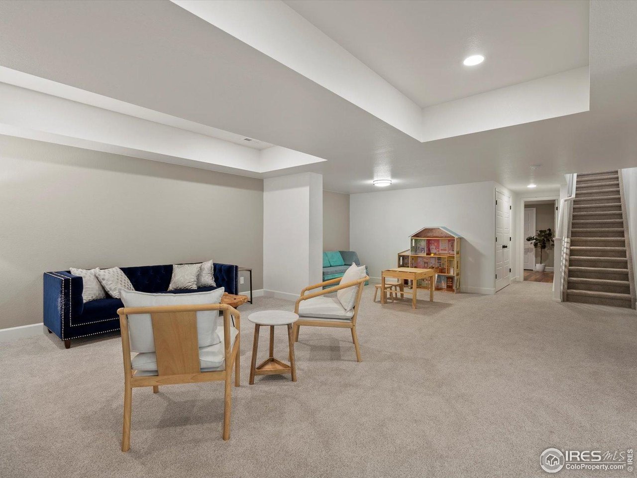 950 Sumner Way Erie, CO 80516 - Photo 22 of 40 Expansive full finished basement with multiple living spaces