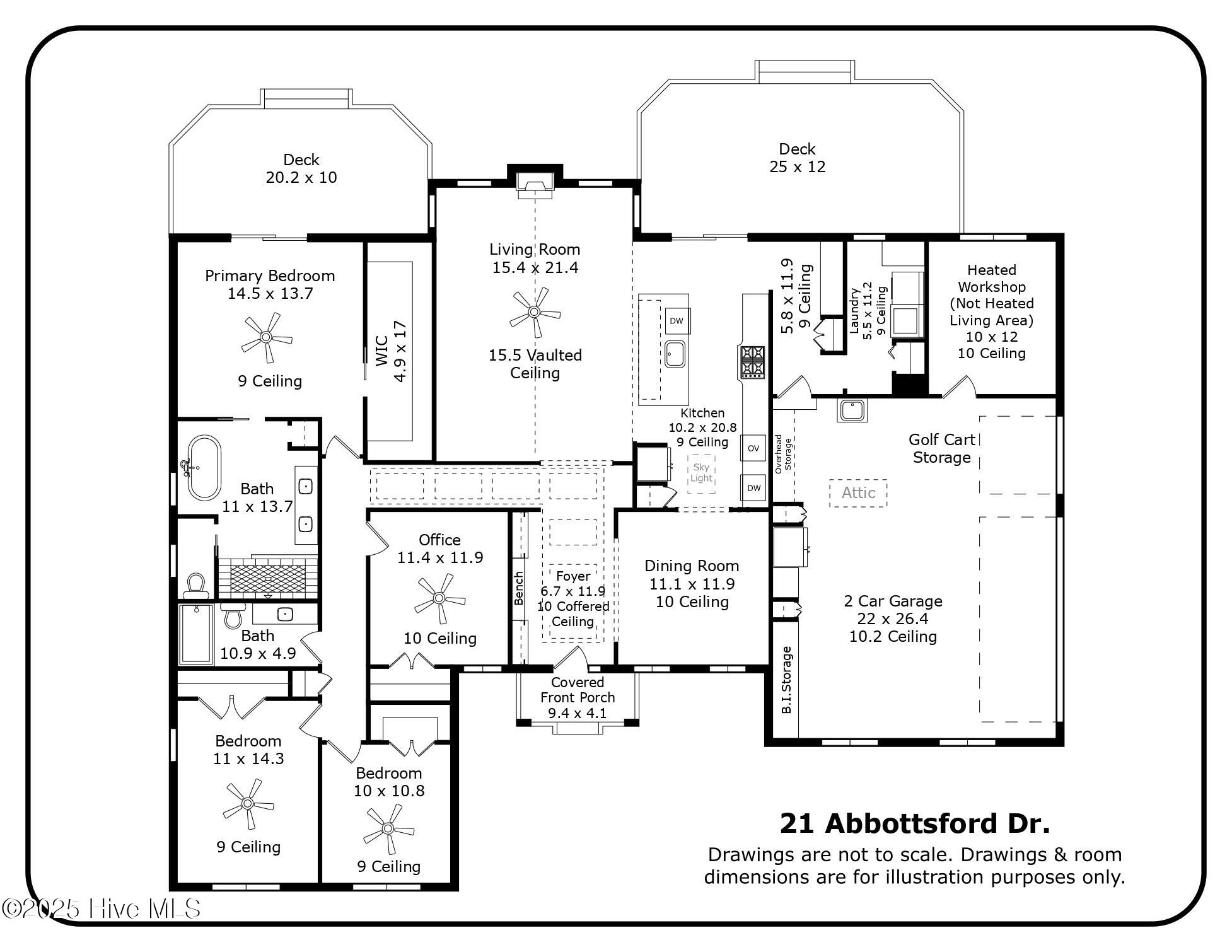 21 Abbottsford Drive Pinehurst, NC 28374 - Photo 75 of 75 21 Abbottsford Dr__Floorplan