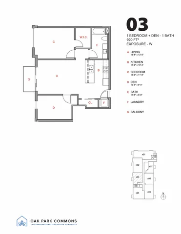 $431,537 | 839 Madison Street, Unit 503, Oak Park, IL 60302