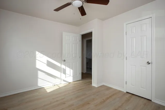 wooden floor in an empty room