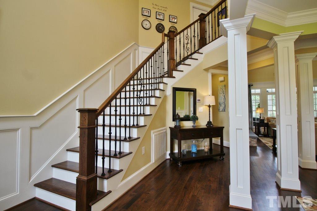5820 Farmstead Road Bailey, NC 27807 - Photo 12 of 25 a view of an entryway with wooden floor and windows