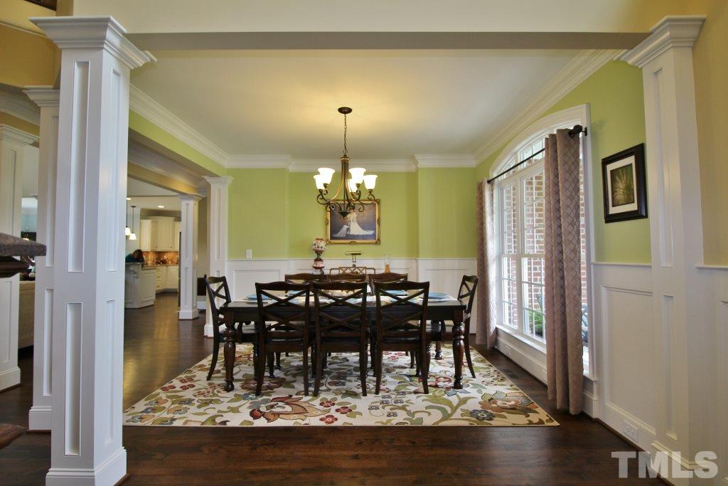 5820 Farmstead Road Bailey, NC 27807 - Photo 21 of 25 a view of a dining room with furniture window and wooden floor