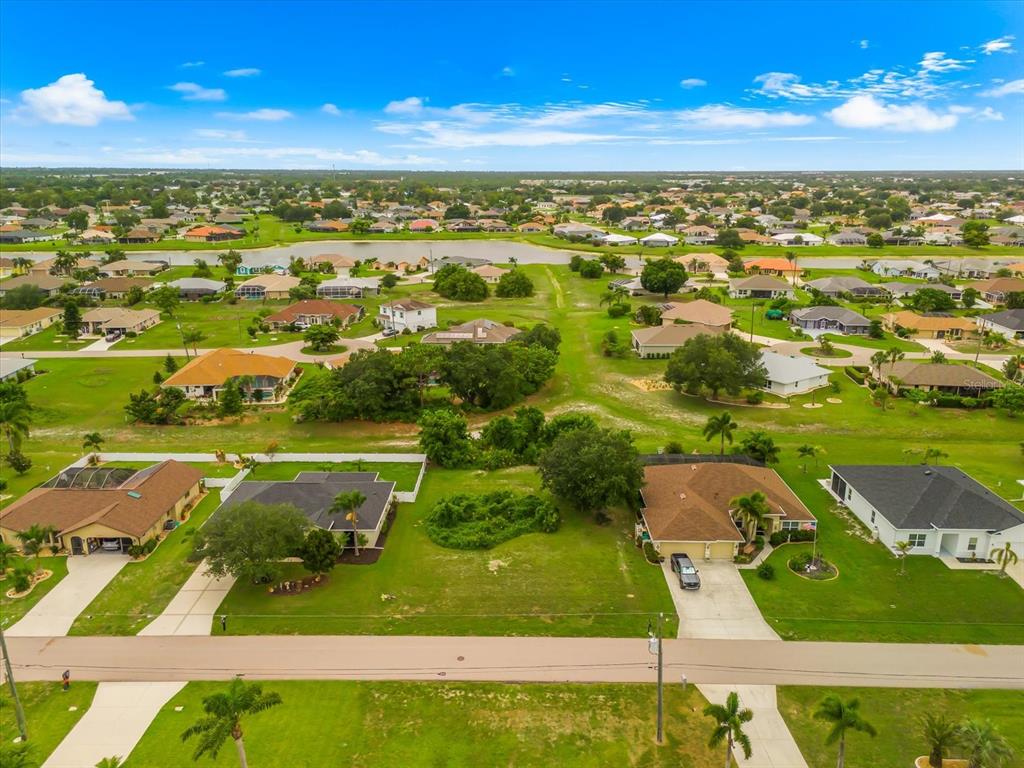 2381 Mauritania Road Punta Gorda, FL 33983 - Photo 10 of 12 an aerial view of residential houses with outdoor space and swimming pool