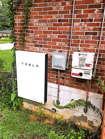 a picture of a building with a yard