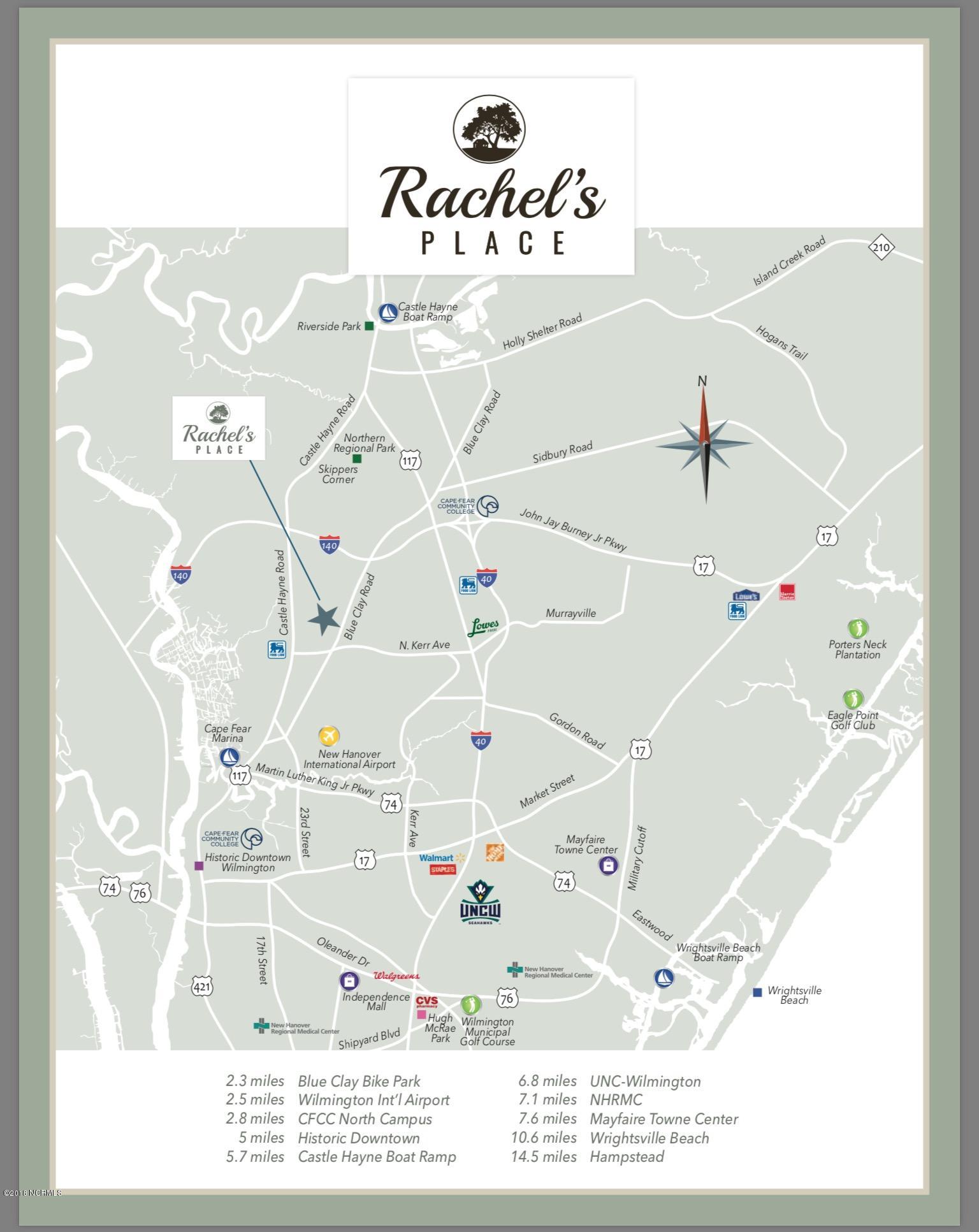 1344 Teddy Road Castle Hayne, NC 28429 - Photo 16 of 17 Location Map