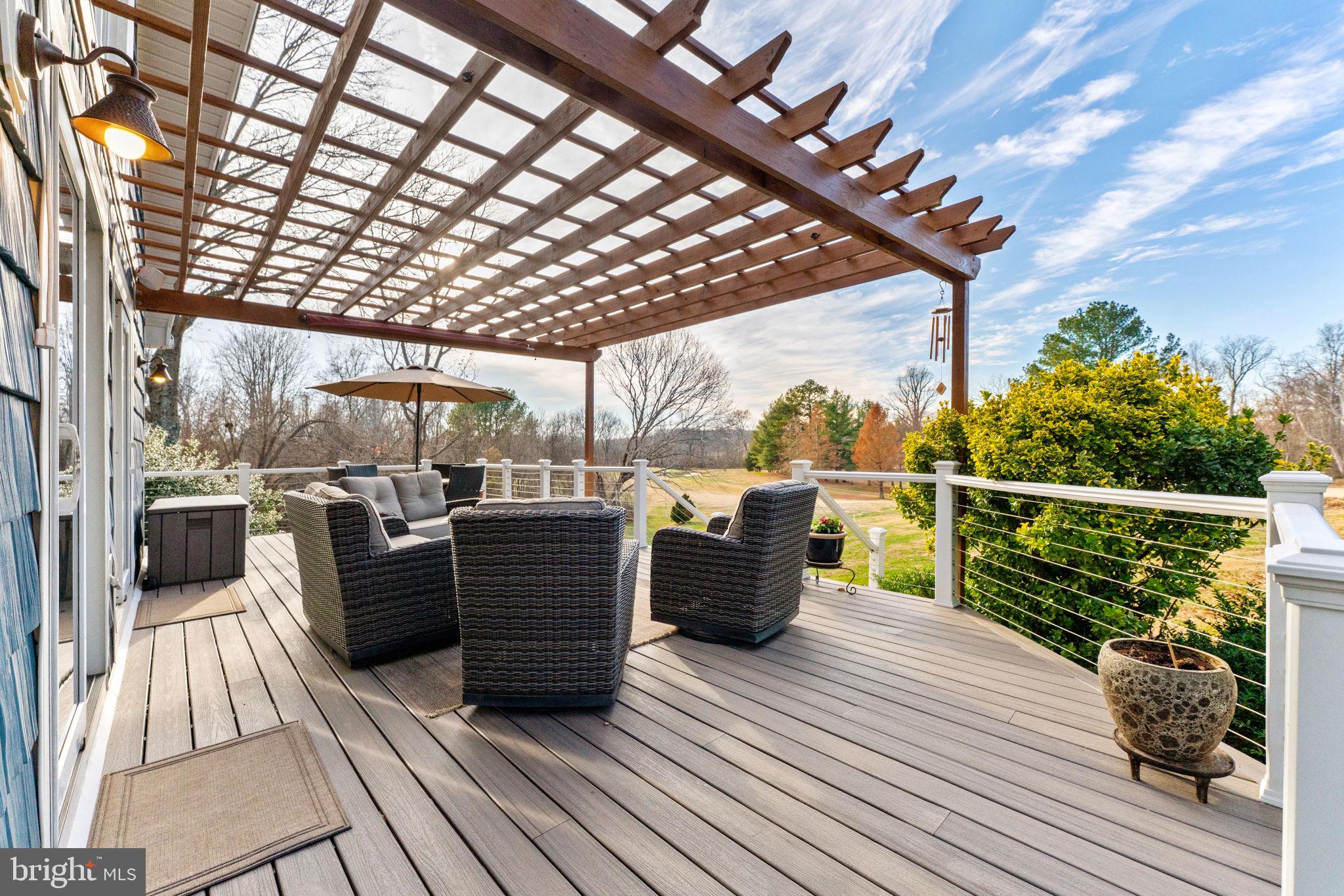9666 Springs Road Warrenton, VA 20186 - Photo 68 of 77 a view of balcony deck