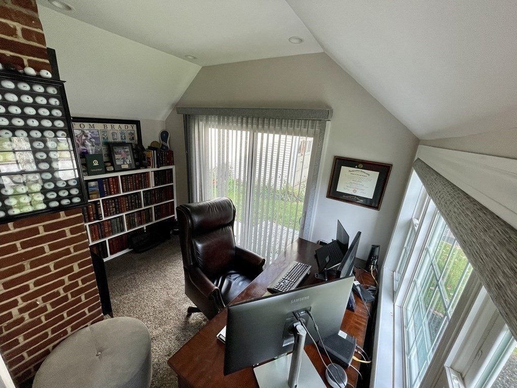 22 Westbrook Road Worcester, MA 01602 - Photo 13 of 39 a view of workspace with wooden floor windows