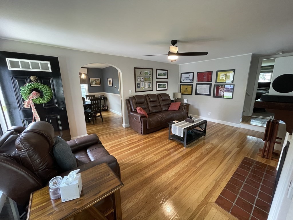 22 Westbrook Road Worcester, MA 01602 - Photo 9 of 39 a living room with furniture and wooden floor