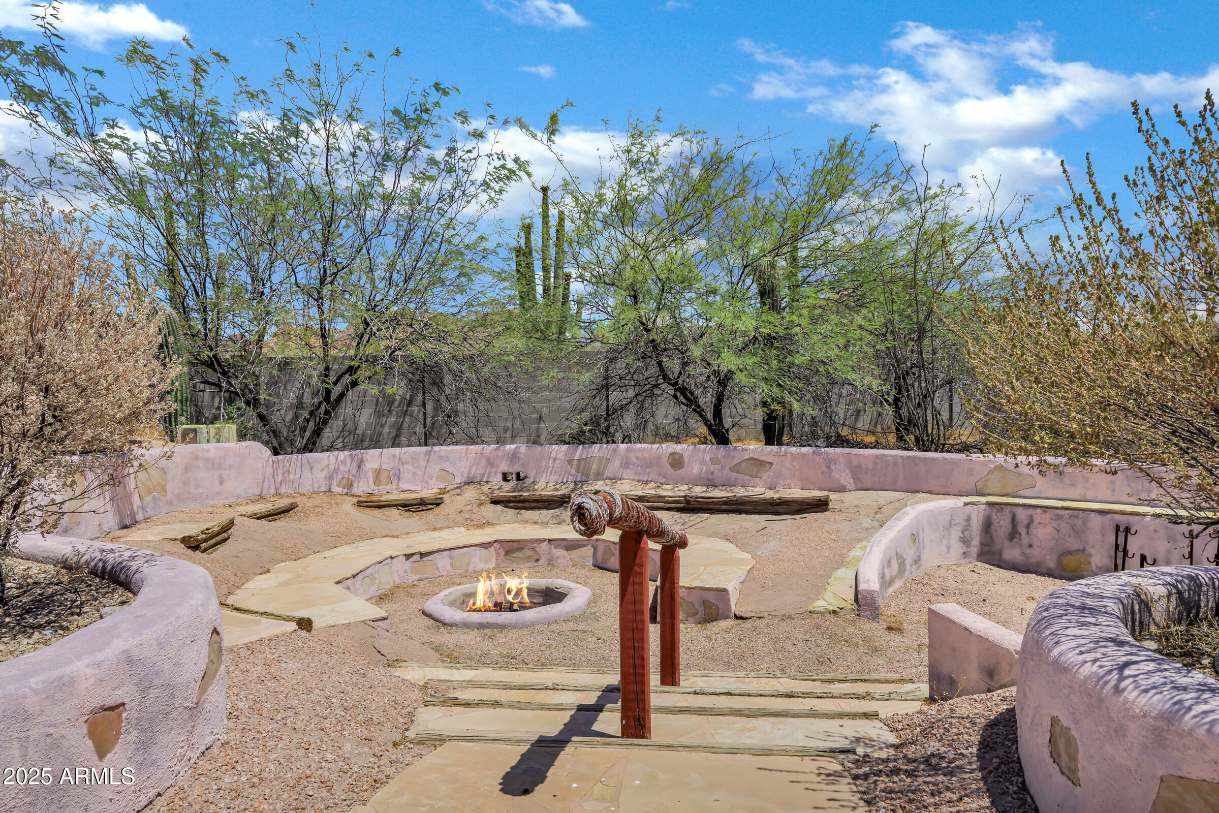 4655 North Winchester Road Apache Junction, AZ 85119 - Photo 27 of 31 Fire pit
