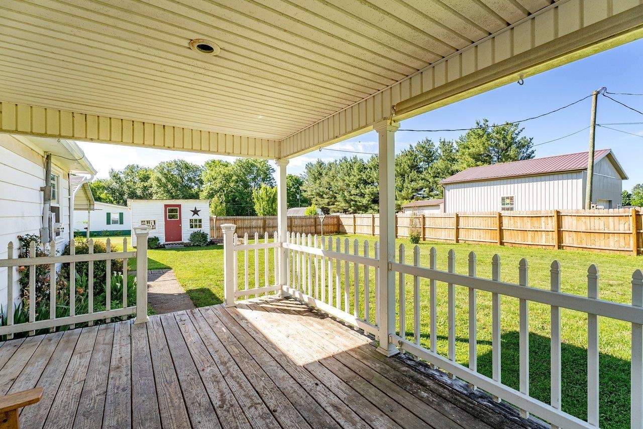 6599 Azalea Lane Dayton, VA 22821 - Photo 16 of 55 Covered back porch