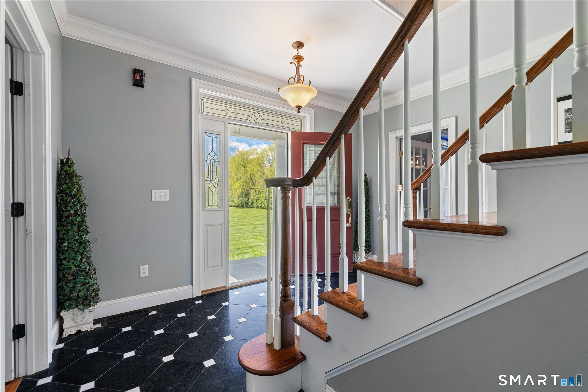 316 Allen Hill Road Brooklyn, CT 06234 - Photo 12 of 40 a view of entryway and hall with wooden floor