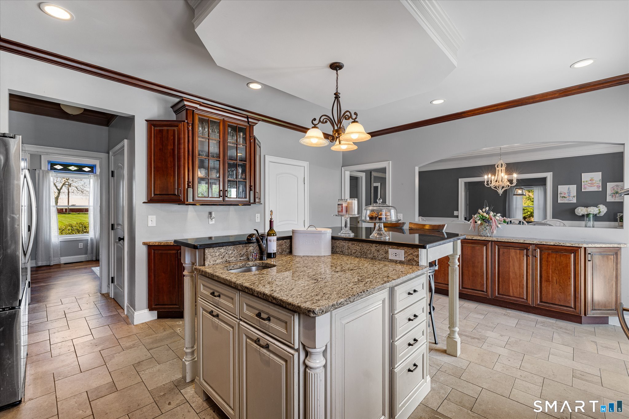 316 Allen Hill Road Brooklyn, CT 06234 - Photo 22 of 40 a kitchen with a counter space a sink appliances and cabinets