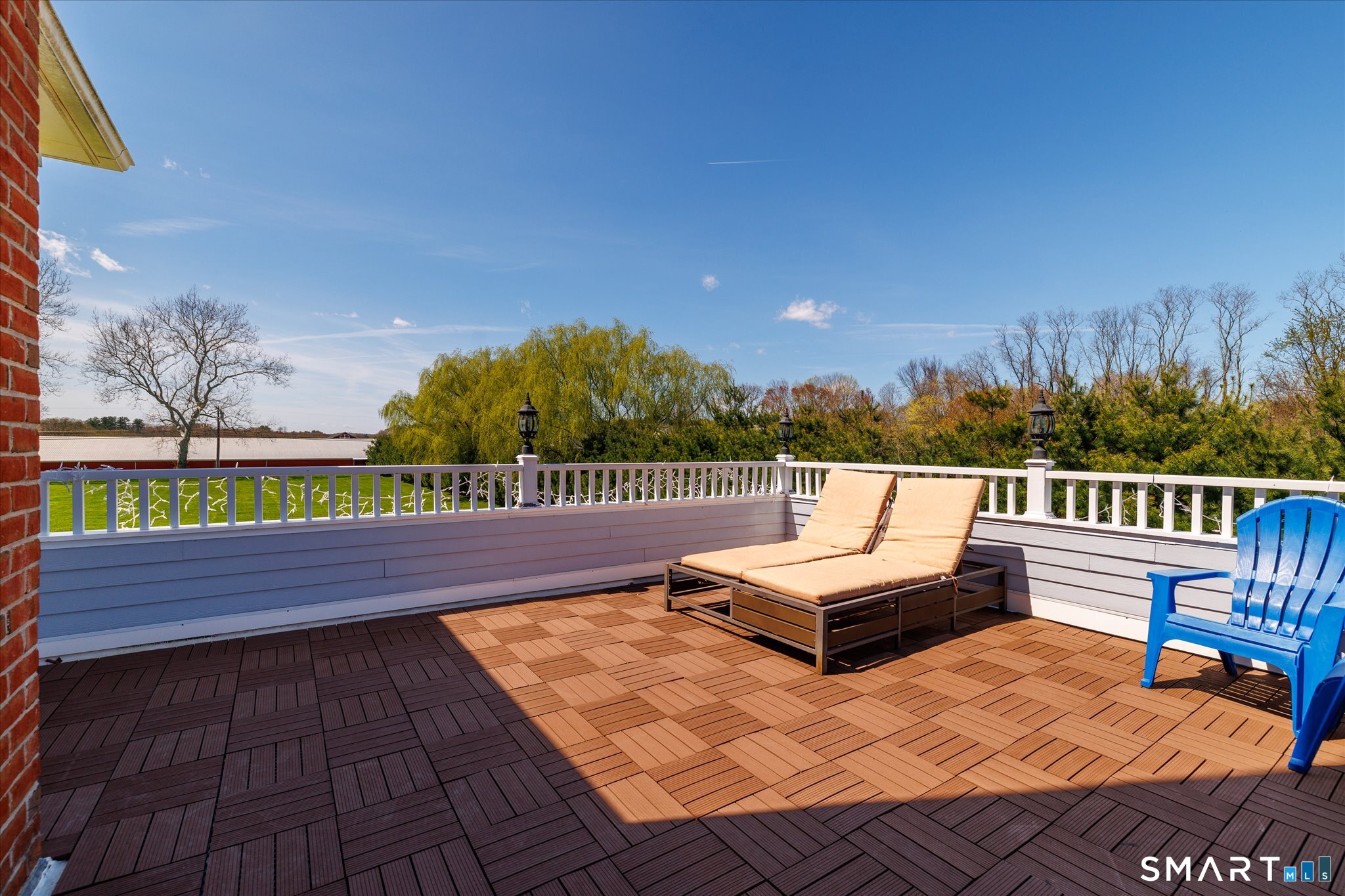 316 Allen Hill Road Brooklyn, CT 06234 - Photo 30 of 40 a view of deck with chairs and wooden floor