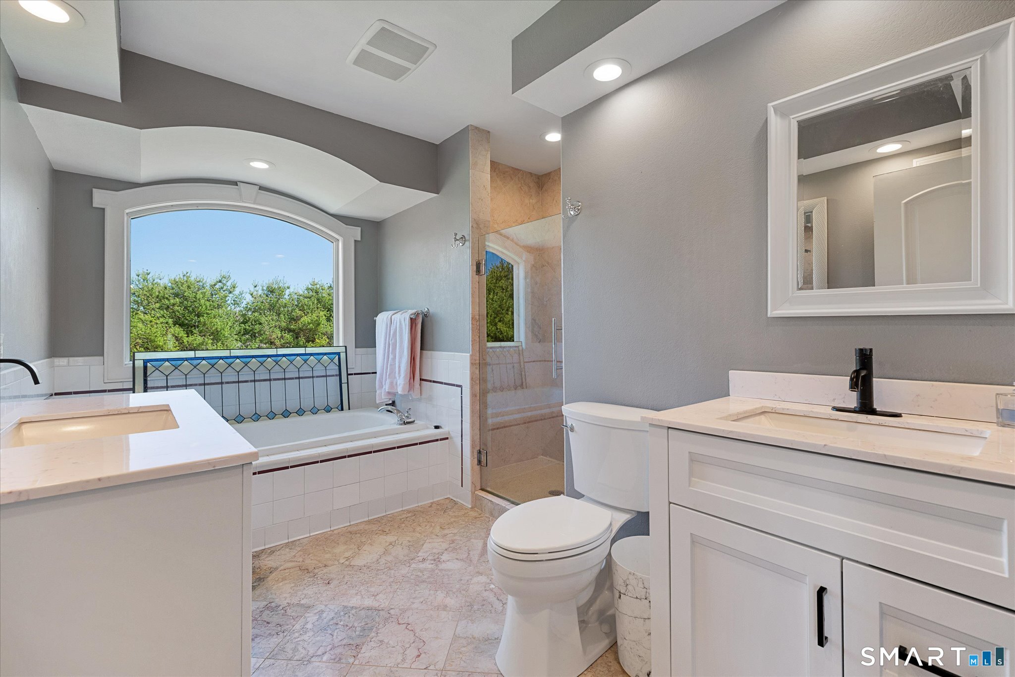 316 Allen Hill Road Brooklyn, CT 06234 - Photo 31 of 40 a bathroom with a sink a toilet and a mirror